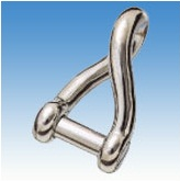 Slot Head Screw Pin Twisted D Shackle